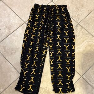 Yellowstone soft pajama pants.